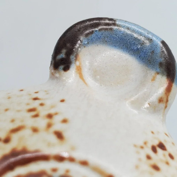 Vintage Ceramic Panda Bear Candle Holder Small Succulent Planter Rustic Cottage - Picture 11 of 15